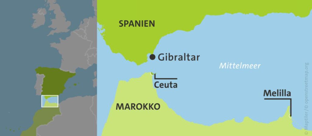 Warum Ceuta und Melilla Ziel vieler Migranten sind