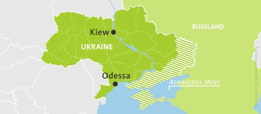 Russland feuert Raketen auf Kiew ab