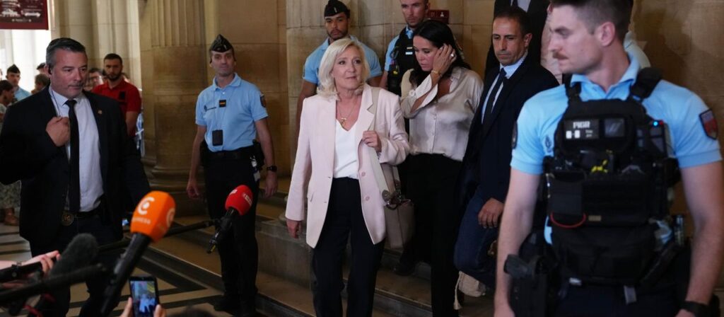 Le Pen will trotz Urteils bei Präsidentschaftswahl 2027 antreten