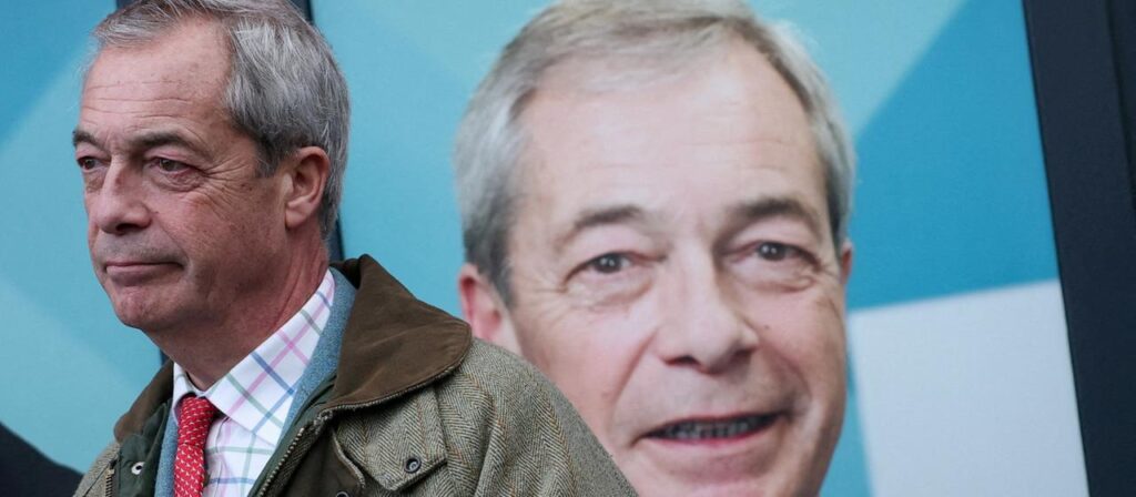 Britischer Rechtspopulist: „Teflon-Image von Farage hat Kratzer“
