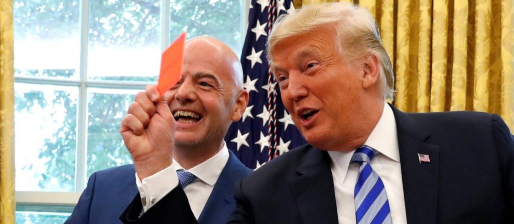 Trump, Infantino und warum die FIFA eine Rotsperre aufhebt