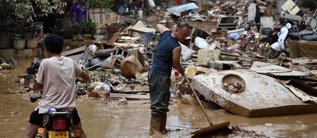 Tote bei Überschwemmungen in China