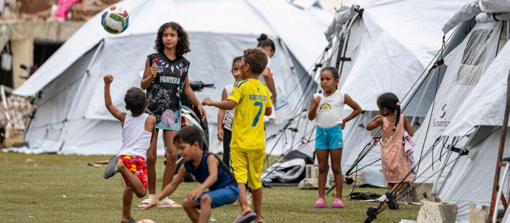 Kinder in Venezuela: Spielen zwischen den Trümmern