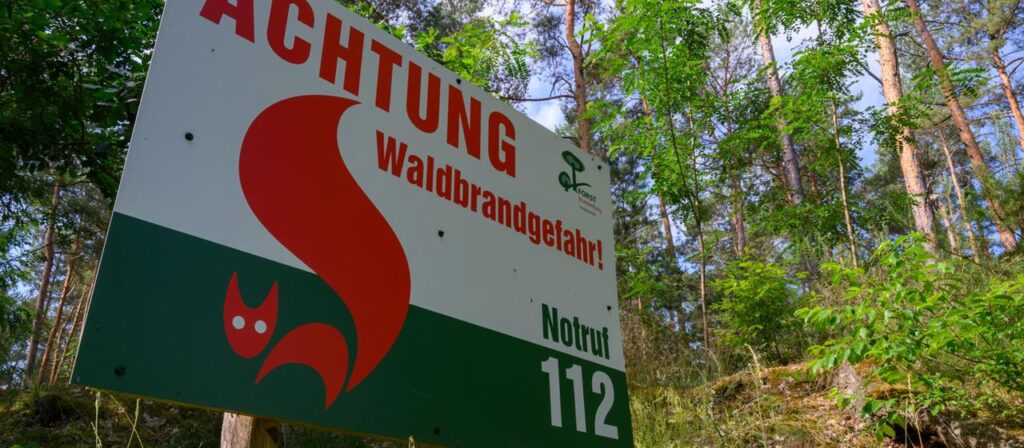 Waldbrandgefahr steigt am Wochenende teils auf höchste Warnstufe
