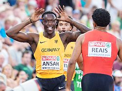 Sensation in 19,95 Sekunden: Trotz Doping-Ärger: Ansah rast zu EM-Gold über 200 Meter