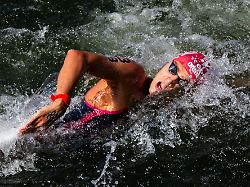 Diesmal mit der Staffel: Wellbrock fischt drittes Gold bei der EM aus der Seine