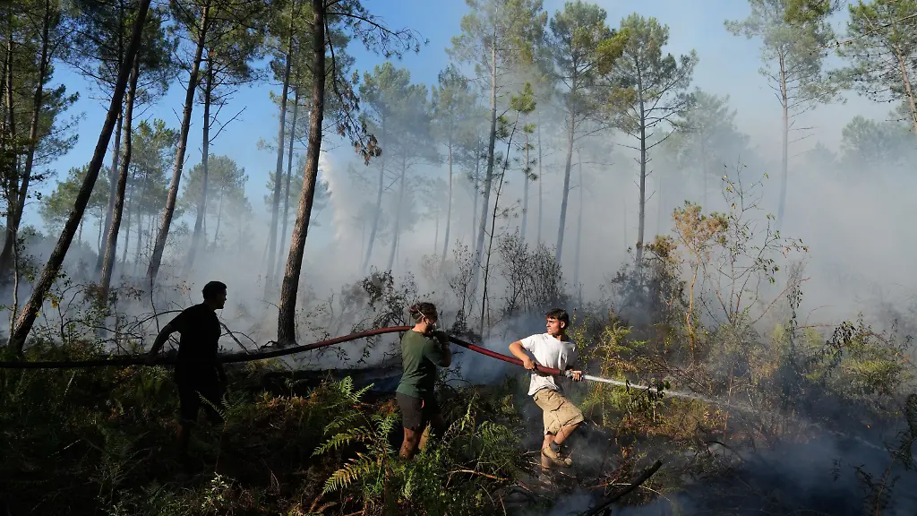 Sorge im Süden bleibt: Waldbrand bei Bordeaux laut Regierung unter Kontrolle