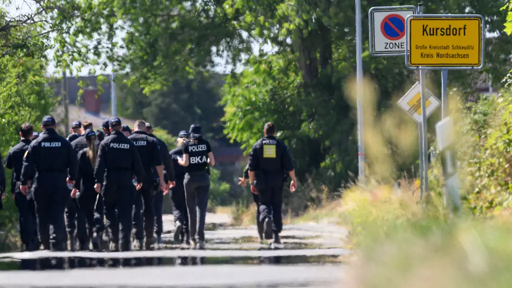 Am Abend des Anschlagsversuchs: Hinweis auf Explosion in verlassenem Dorf am Flughafen Leipzig