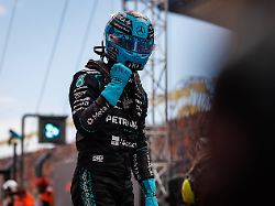 Russells perfektes Timing: Wetterfrosch beschert Mercedes-Pilot Sprintsieg