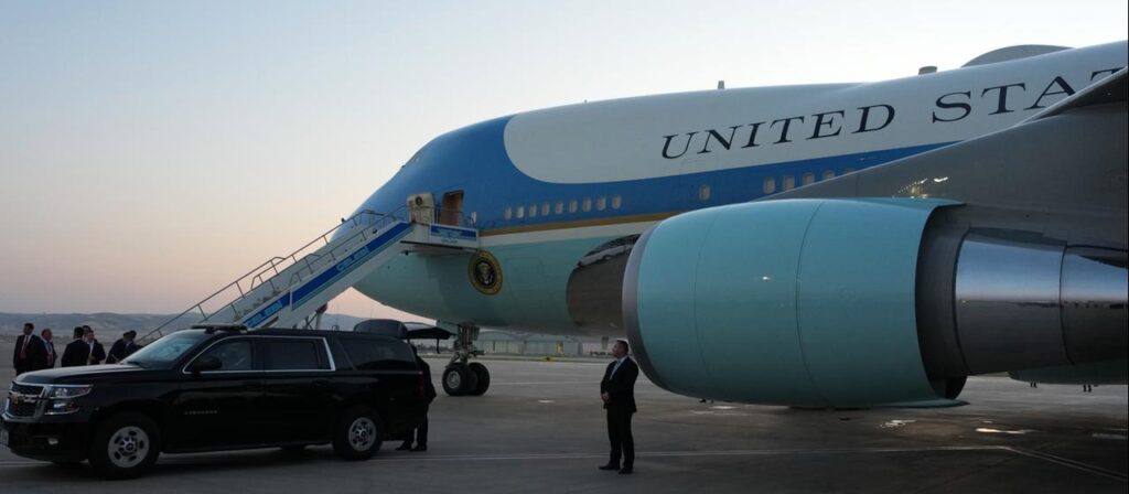 US-Präsident Trump bestätigt heimlichen Flugzeugwechsel in Ankara