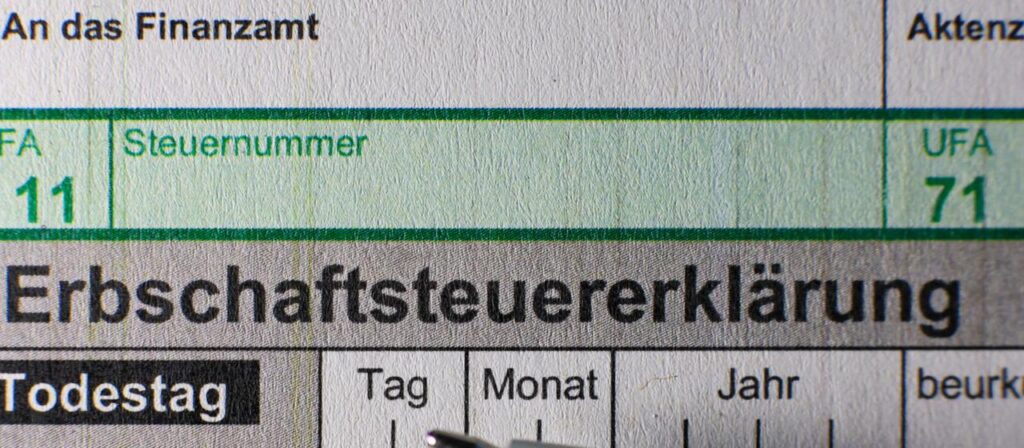 Einnahmen des Staates aus Erbschaftssteuer auf Rekordniveau