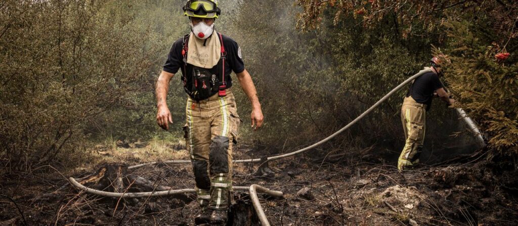 Waldbrand in Belgien bringt Einsatzkräfte an ihre Grenzen