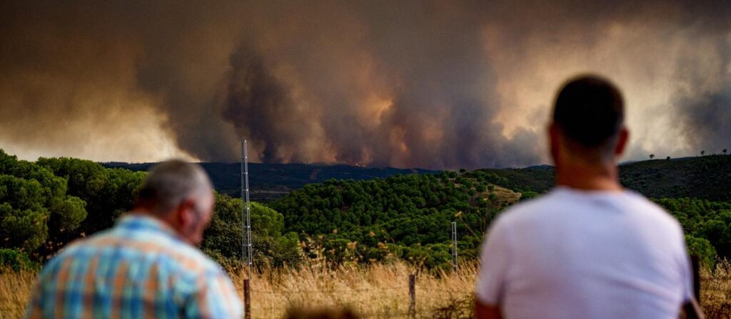 Erneut Waldbrände in Spanien und Frankreich ausgebrochen