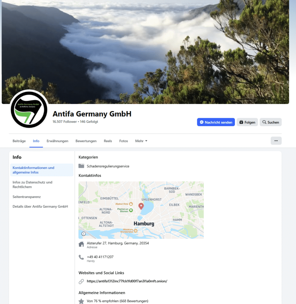 Faktencheck: Antifa Germany GmbH – Fake oder Realität?