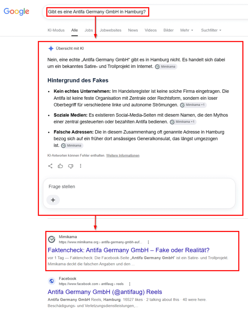 Google Antworten: Wer finanziert die Recherche hinter KI-Infos?