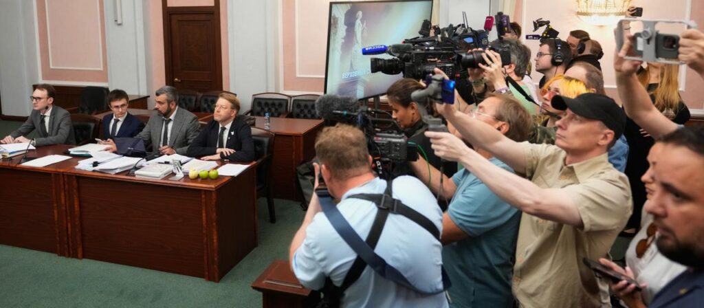 Russische Oppositionspartei kämpft gegen Wahlausschluss