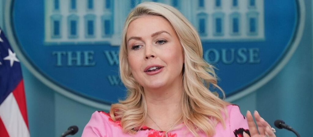 Trumps Pressesprecherin Leavitt verlässt Weißes Haus