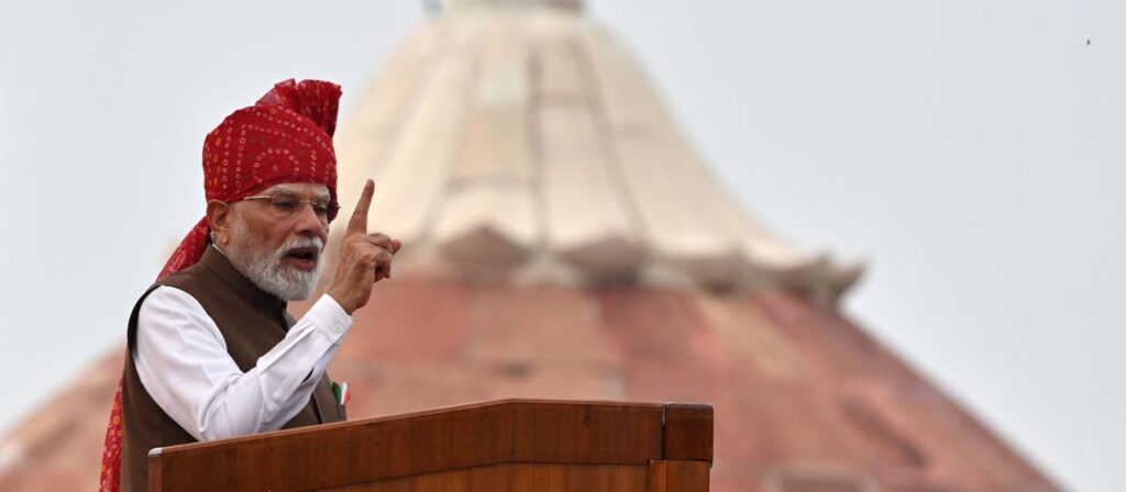 Indiens Premier Modi verspricht der Jugend Gratis-Kurse