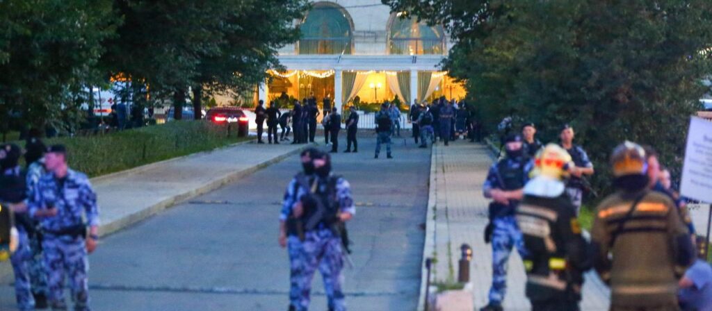 Tote und Verletzte bei Explosion in Moskauer Restaurant