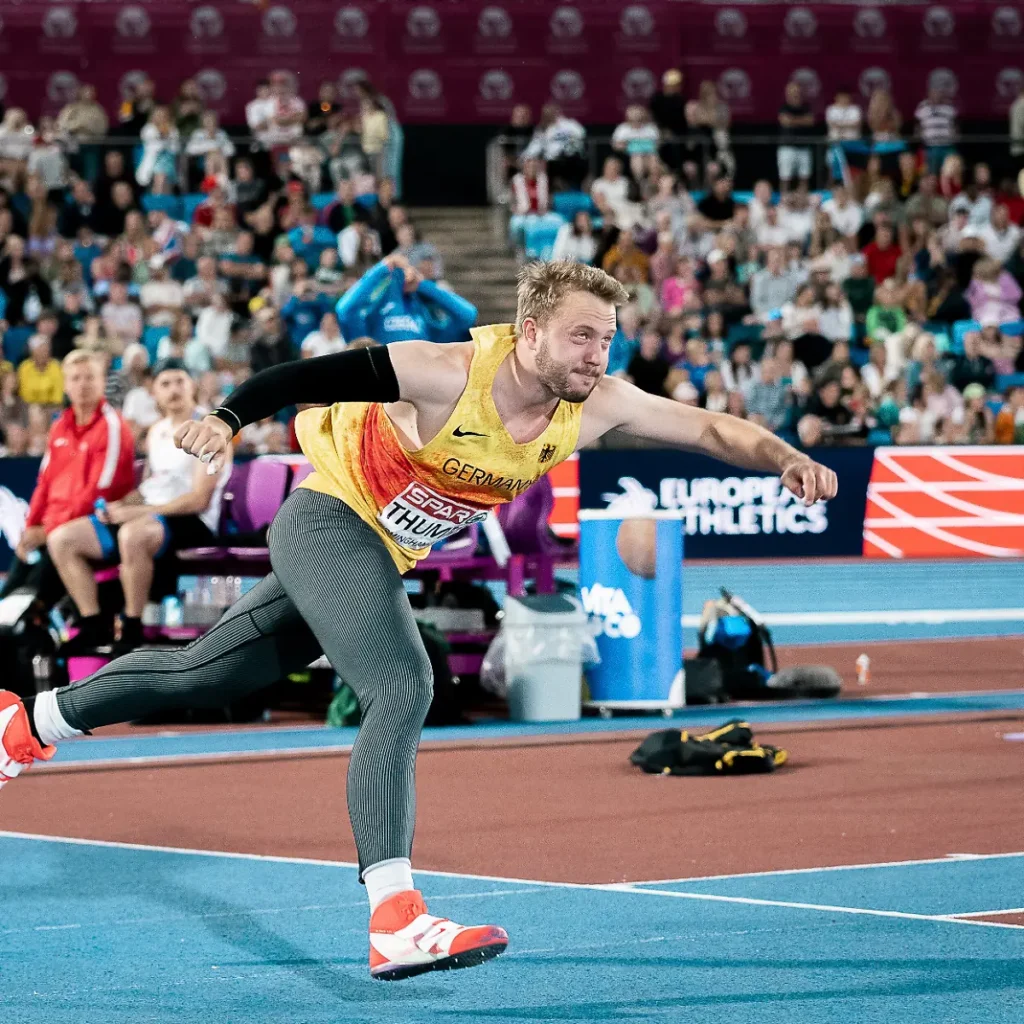 Silber für EM-Debütanten: Julian Weber wuchtet sich mit Wut zum Speer-Gold