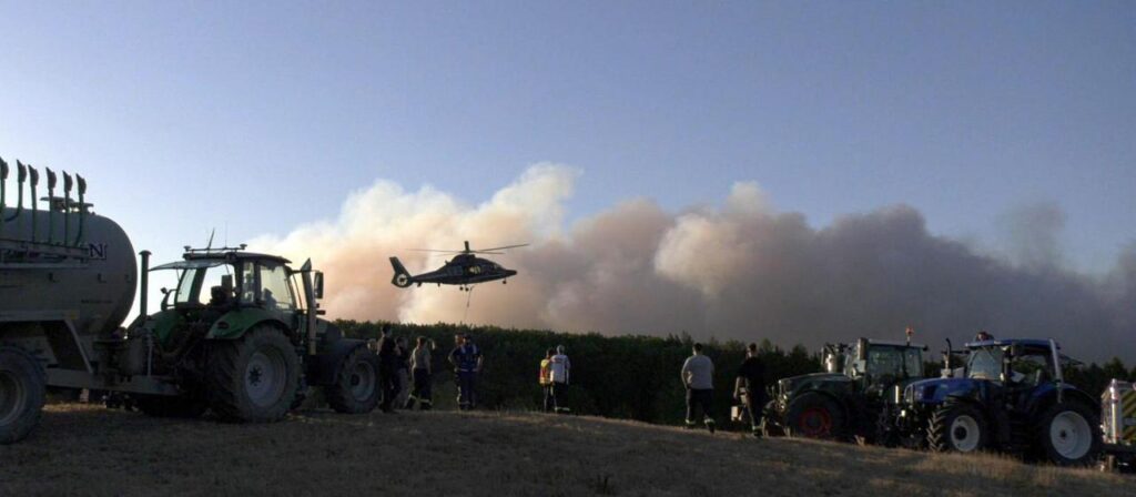 Waldbrand in der Eifel – Evakuierung in Gemeinde Hürtgenwald