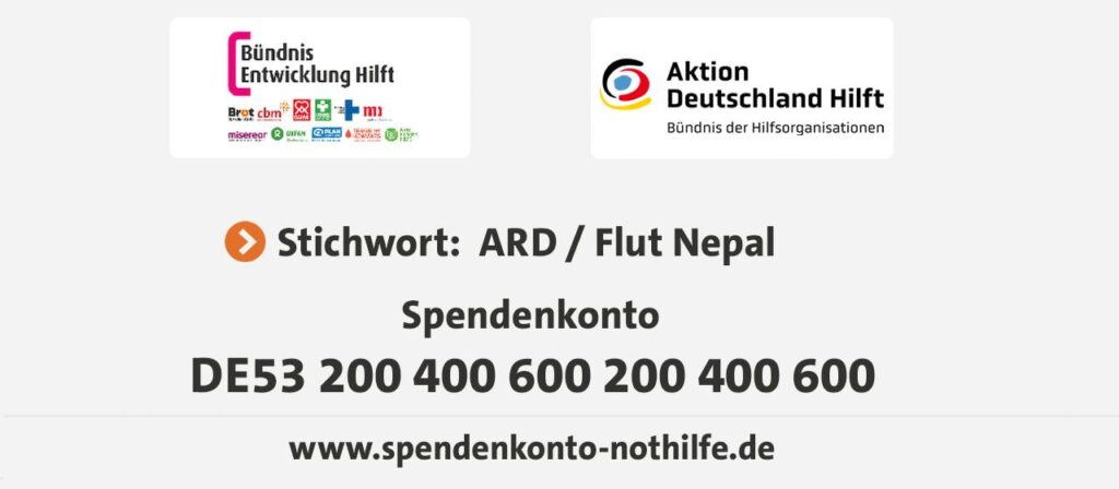 Spenden: Hilfe für die Menschen in Nepal