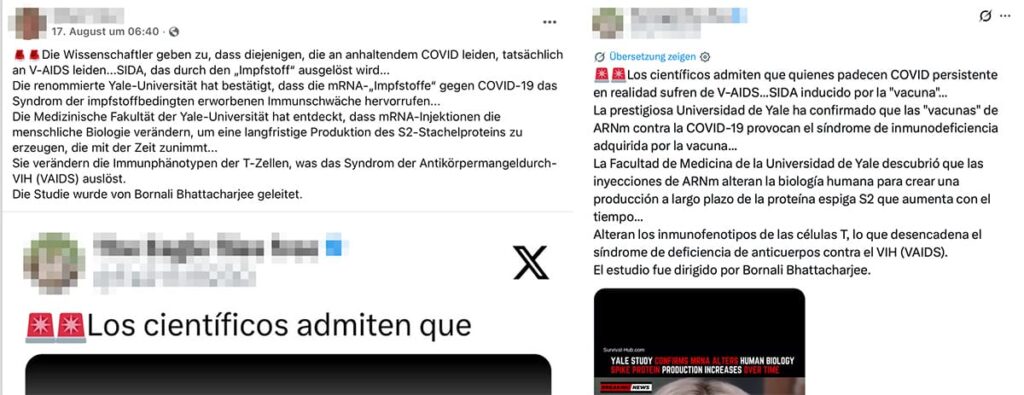Hat Yale „V-AIDS“ durch COVID-Impfstoffe bestätigt?