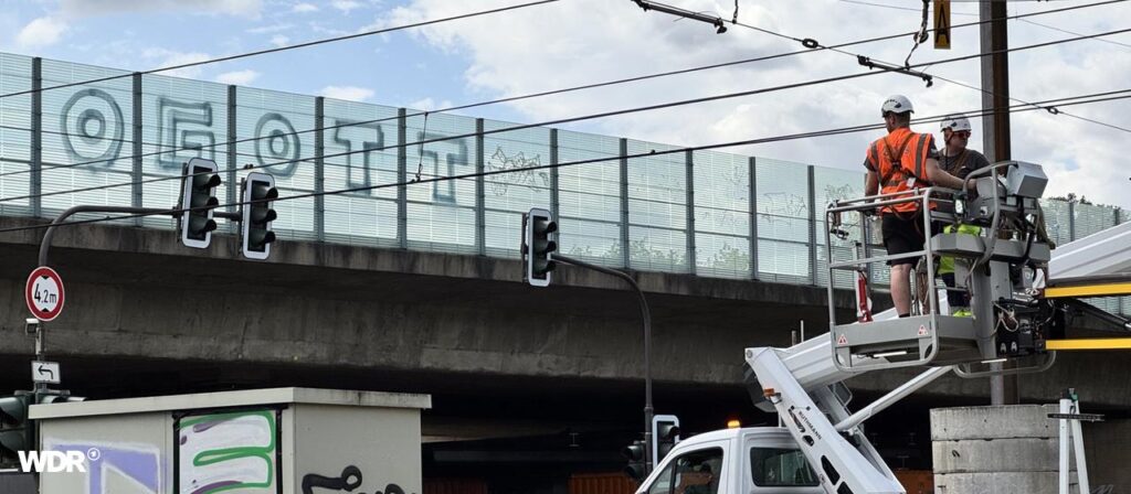 Abrissarbeiten an Bonner Nordbrücke beginnen