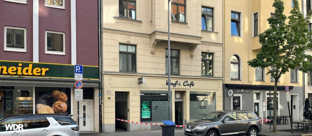 Schüsse auf ein Café in Köln