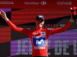 Mann in Rot souverän: Mas baut Vorsprung auf Königsetappe aus und steht vor Vuelta-Triumph