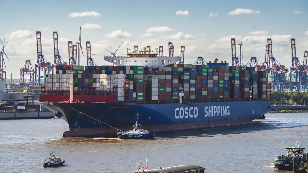 Cosco greift nach Logistiker : Bund will weitere chinesische Übernahme am Hamburger Hafen verhindern
