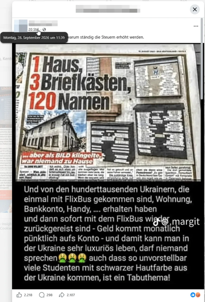 120 Namen an 3 Briefkästen: Kein Beleg für Sozialbetrug