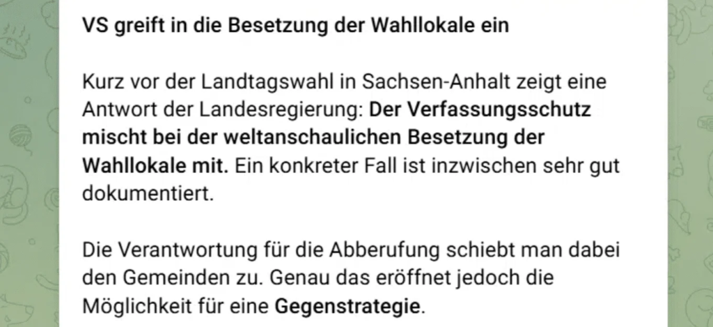 Faktencheck: Verfassungsschutz und Wahllokale – Was stimmt wirklich?