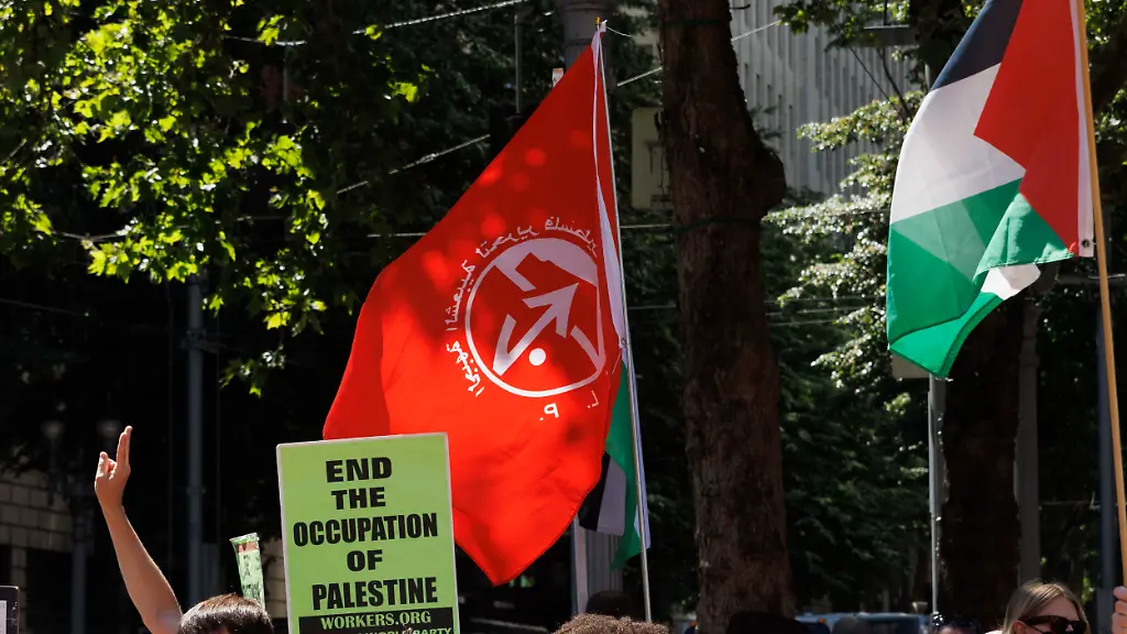 Lobte Chefs von Terrorgruppen: Hamas-Unterstützer Ibrahim taucht auf Linken-Wahlparty auf