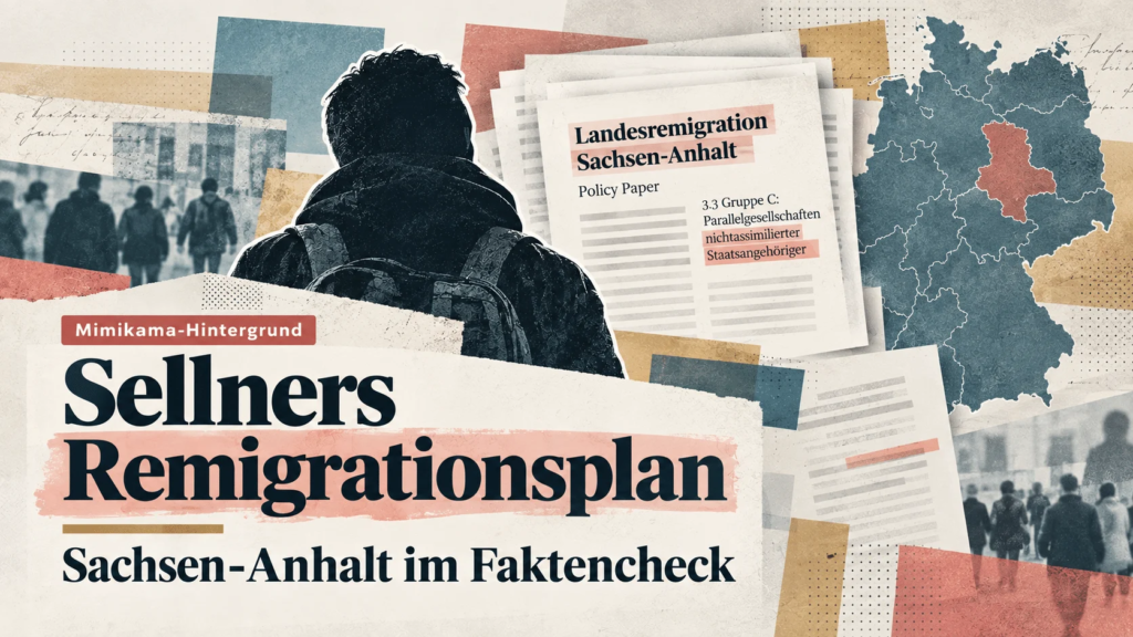 Remigrationsplan: Auch bestimmte Deutsche sind Zielgruppe