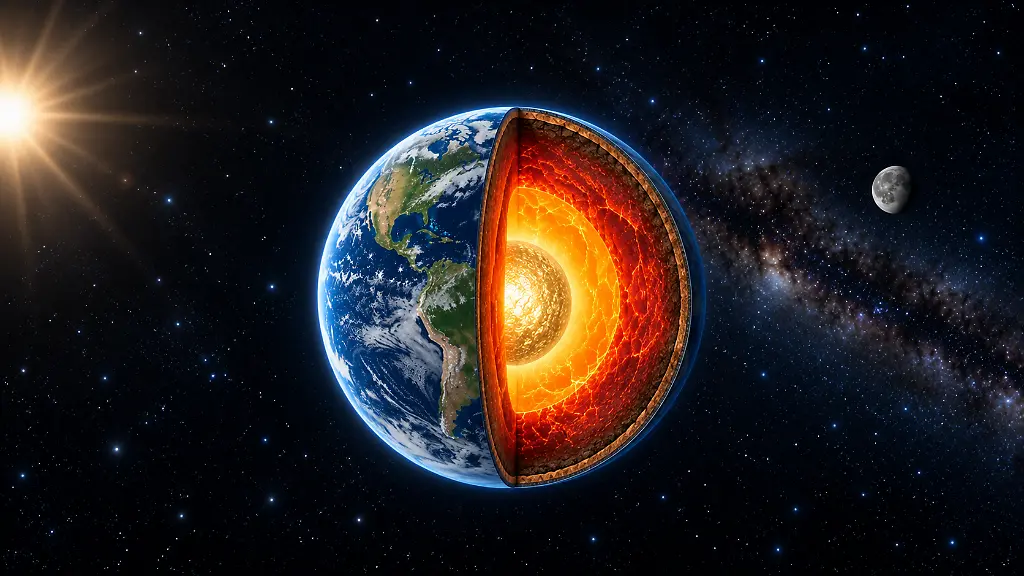 Reste versunkener Ozeane?: Rätselhafte Strukturen am Rand des Erdkerns entdeckt