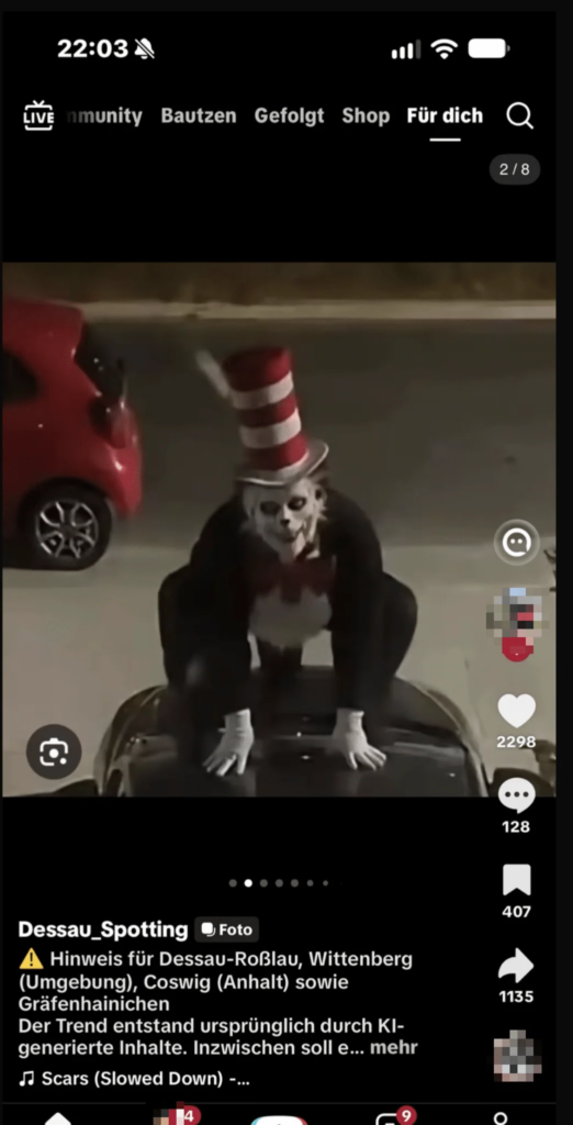 Cat in the Hat: KI-Fakes und ein echter Fall in Coswig