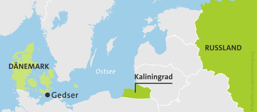 Russland und Dänemark beschuldigen sich nach Leuchtraketen-Beschuss