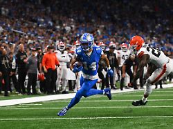 NFL: Superstar Amon-Ra St. Brown kämpft mit Detroit Lions gegen den dunklen Schatten