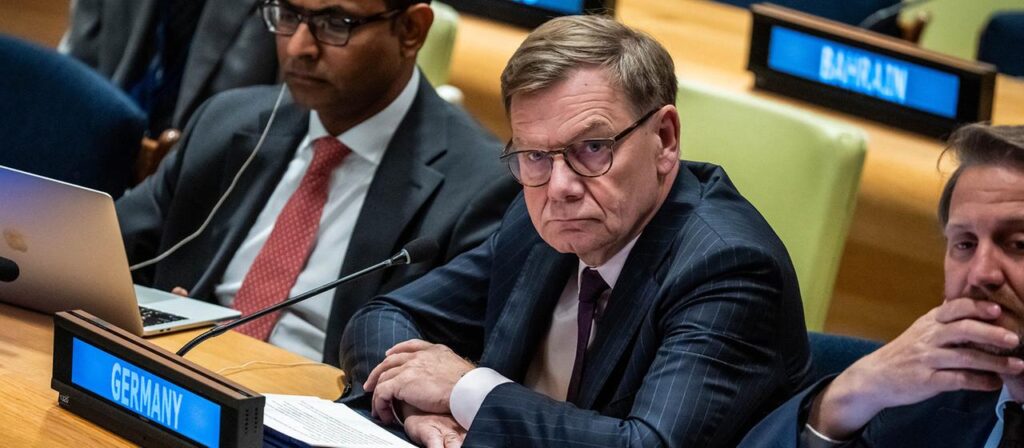 Außenminister Wadephul spricht vor UN-Generalversammlung