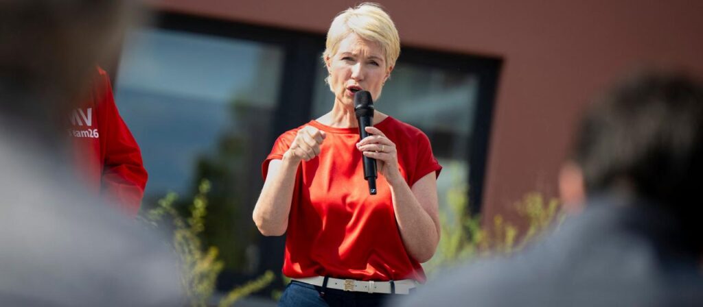 Warum die SPD jetzt auf Manuela Schwesig hofft