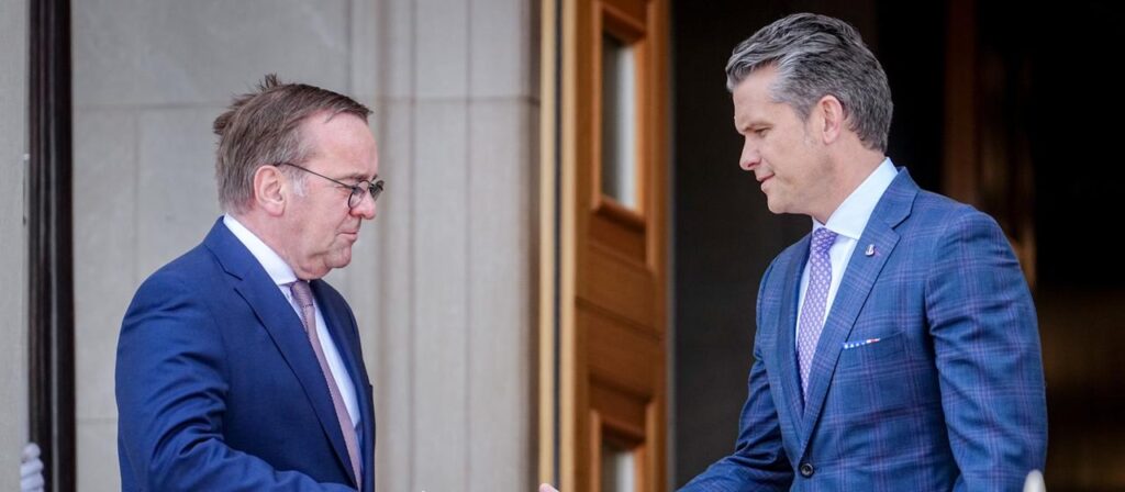 Pistorius in Washington: Lob und engere Verteidigungskooperation