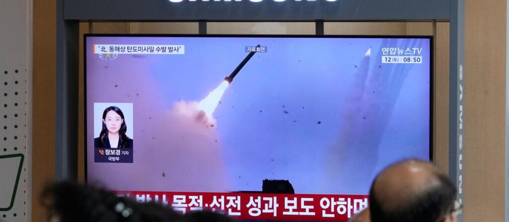 Nach US-Manöver: Nordkorea feuert erneut ballistische Raketen ab