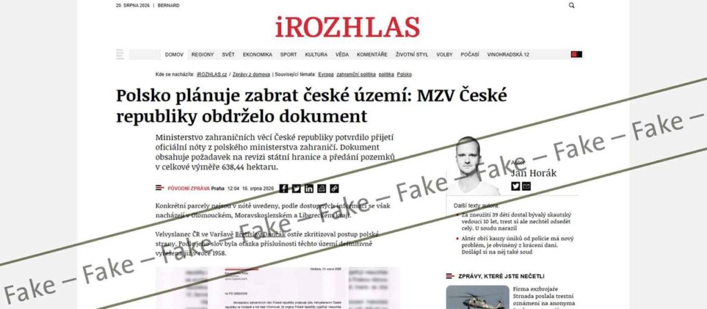 Russische Desinformation? Fake-Streit zwischen Tschechien und Polen