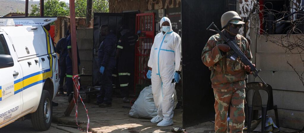 Südafrika: 17 Tote bei Schusswaffenangriff nahe Johannesburg