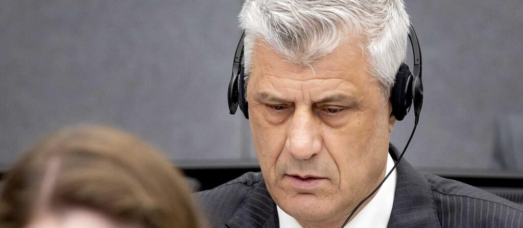 25 Jahre Haft für Kosovos Ex-Präsident Thaci wegen Kriegsverbrechen
