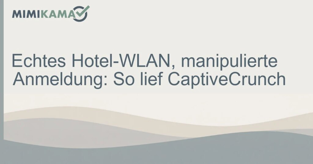 Manipuliertes Hotel-WLAN führte zu Malware
