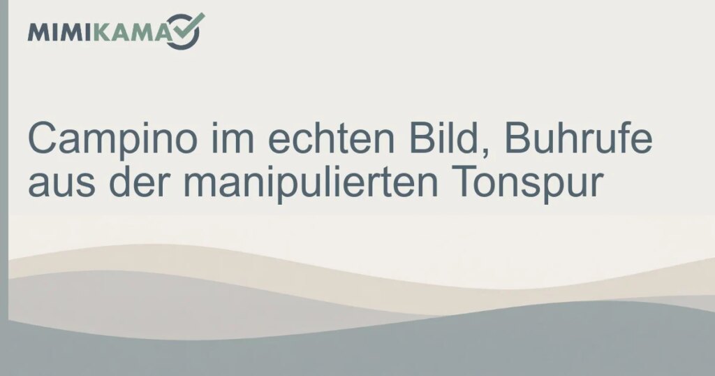 Campino-Video: Buhrufe wurden hinzugefügt