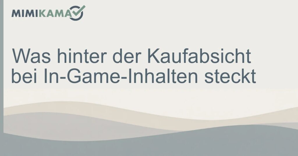 Was In-Game-Käufe psychologisch antreibt