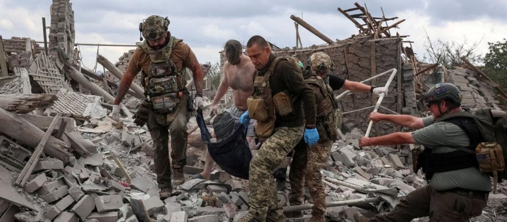 Krieg gegen die Ukraine: Tote bei russischen Angriffen auf Industriestädte